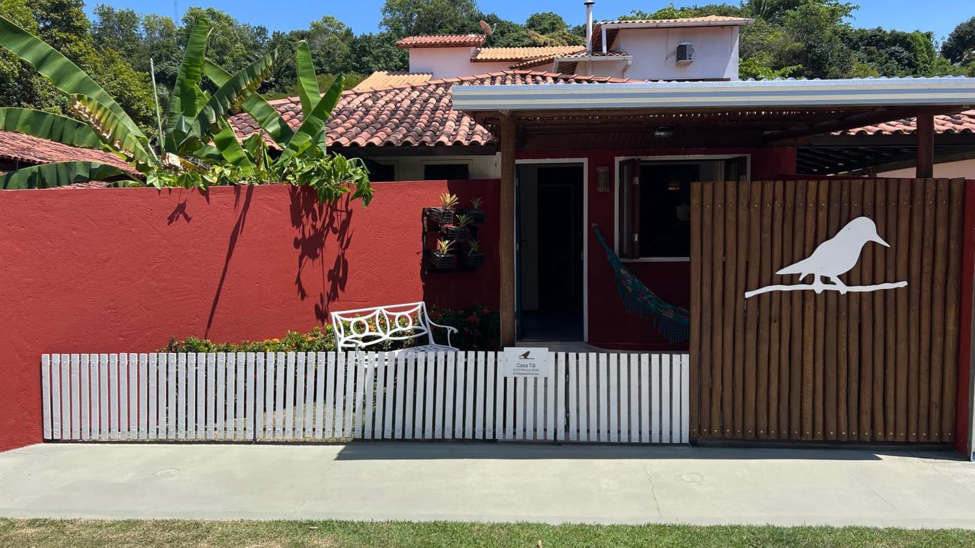 Casa Tie - Passarim Hospedagem Cumuruxatiba Exterior foto